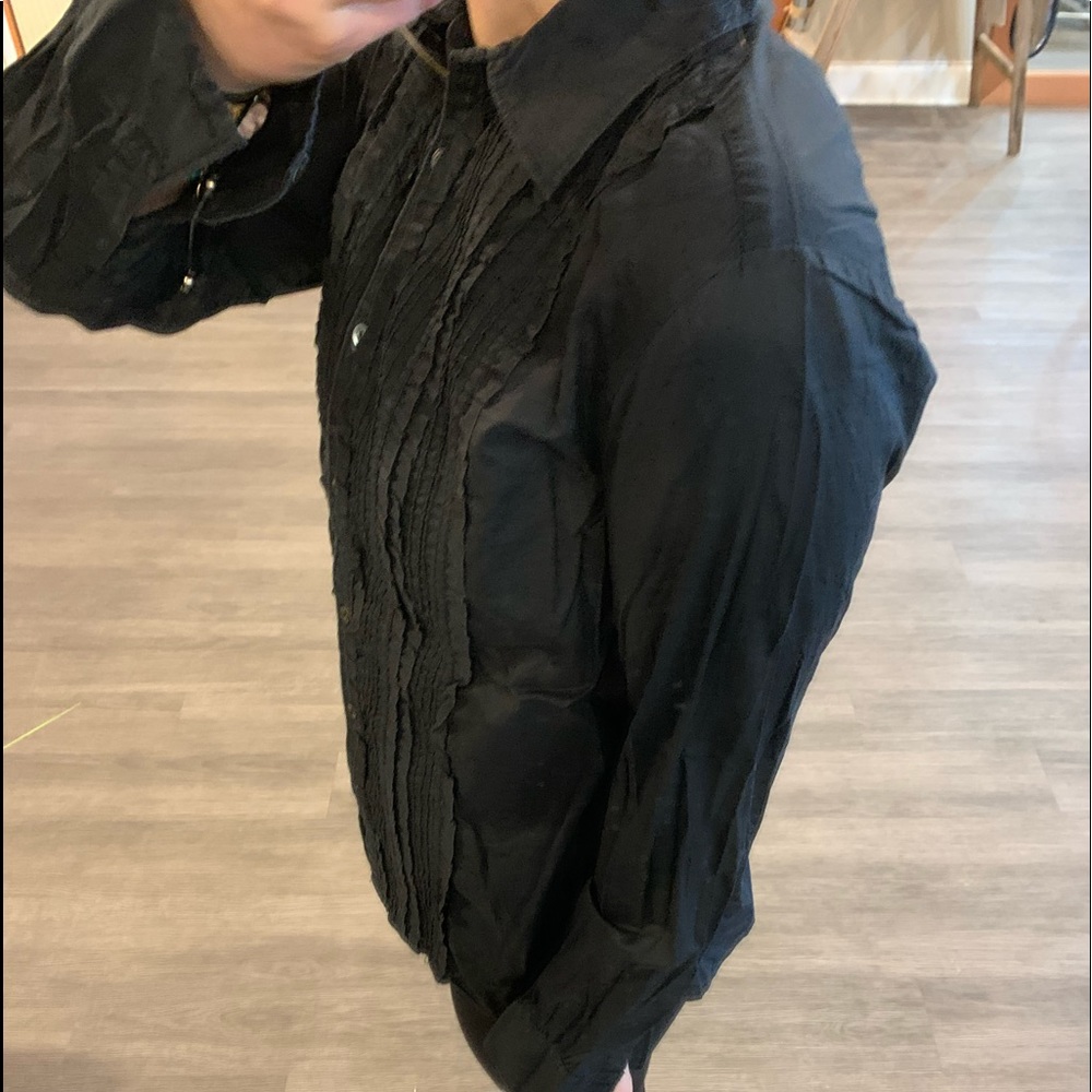 black button down - Picture 3 of 4